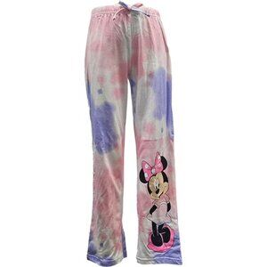 Disney Girl's Minnie Mouse Youth Pant, Size L (10-12), Mid-Rise, Graphic Print